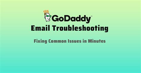 good daddy email|godaddy email issues.